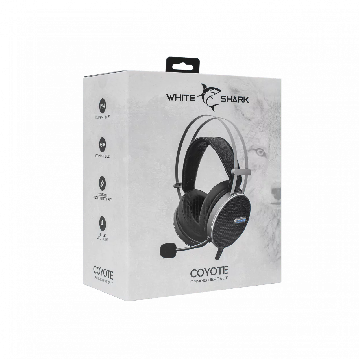 Kufje Gaming Coyote White Shark