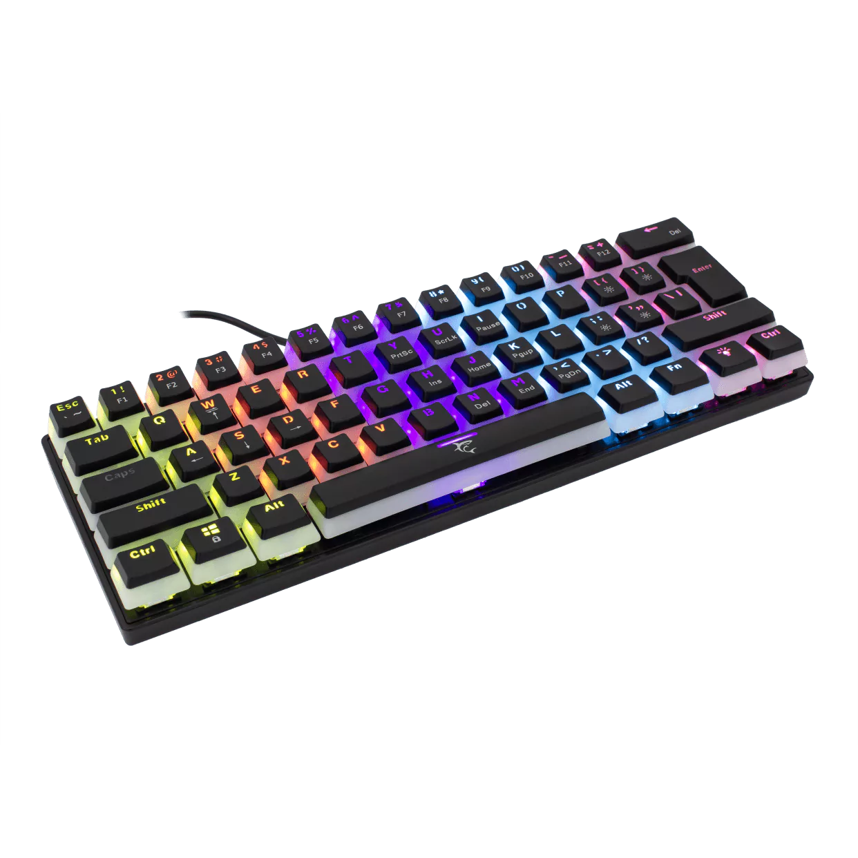 Tastierë Gaming Ashiko White Shark