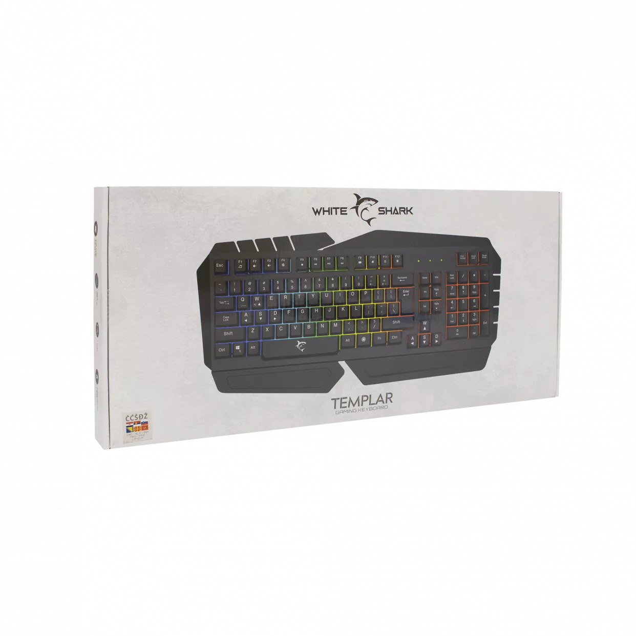 Tastierë Gaming Templar White Shark