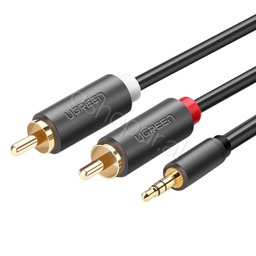 UGREEN 3.5mm Male to 2 RCA Male Audio Cable 2m AV102
