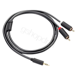 Kabllo audio UGREEN 3.5mm Mashkull në 2 RCA Mashkull 2m AV102 Cmimi