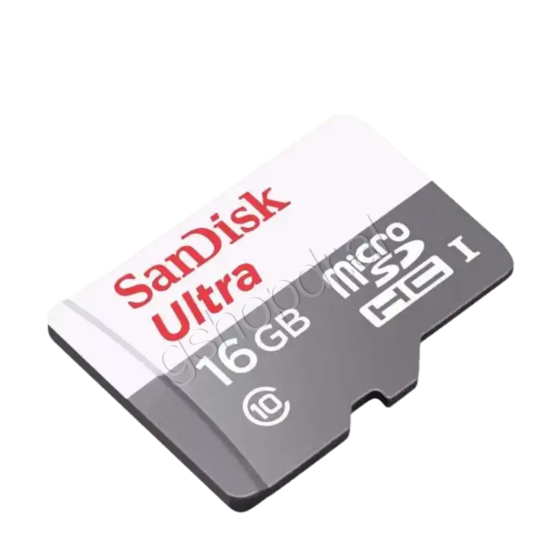 SanDisk Ultra microSDHC 16GB Class 10 memory card storage