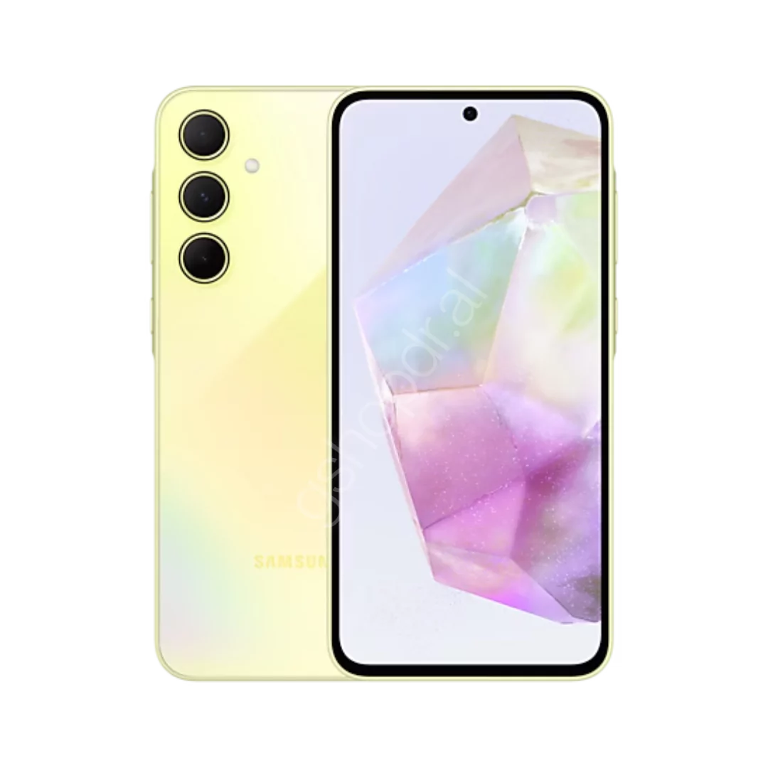 Galaxy A35 5G Awesome Lemon (1) Samsung Galaxy A35 verdhe
