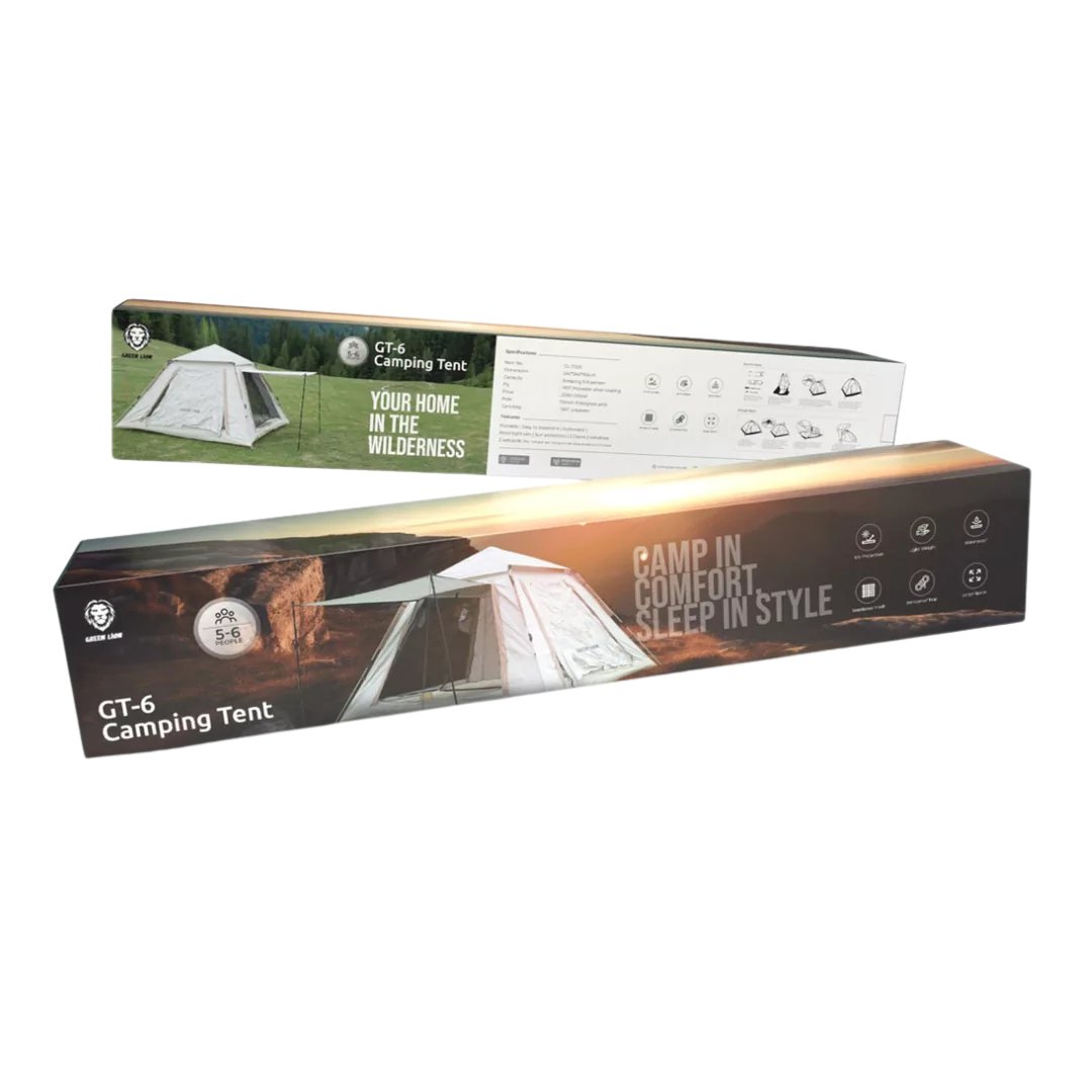 Green Lion GT-6 Camping Tent (2) Tend Kampingu Green Lion
