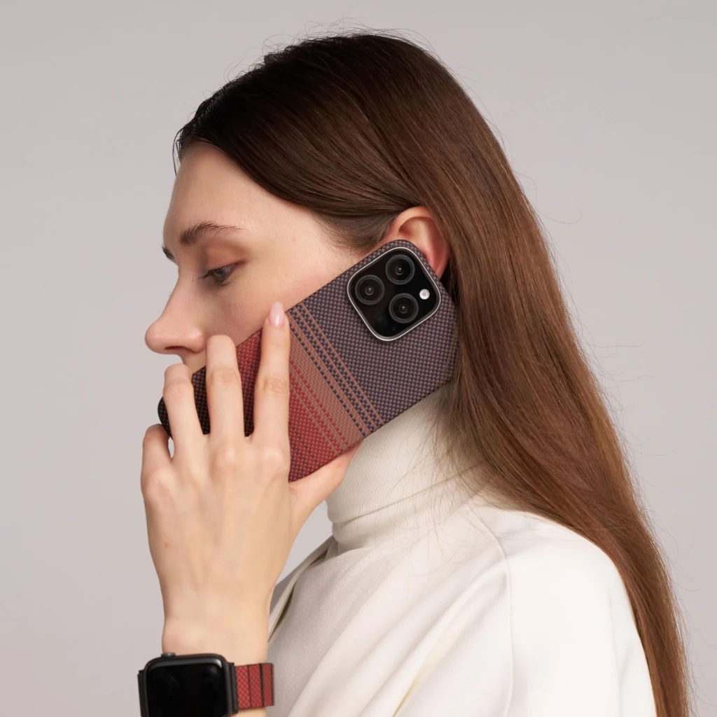 Pitaka Sunset Moonrise Tactile Woven Case for iPhone 16 Pro Max