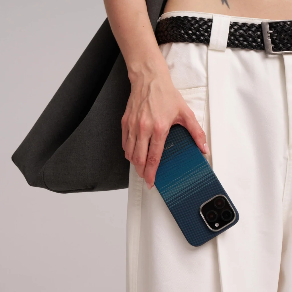 Cover Pitaka Sunset Moonrise Tactile Woven Case for iPhone 16 Pro Max