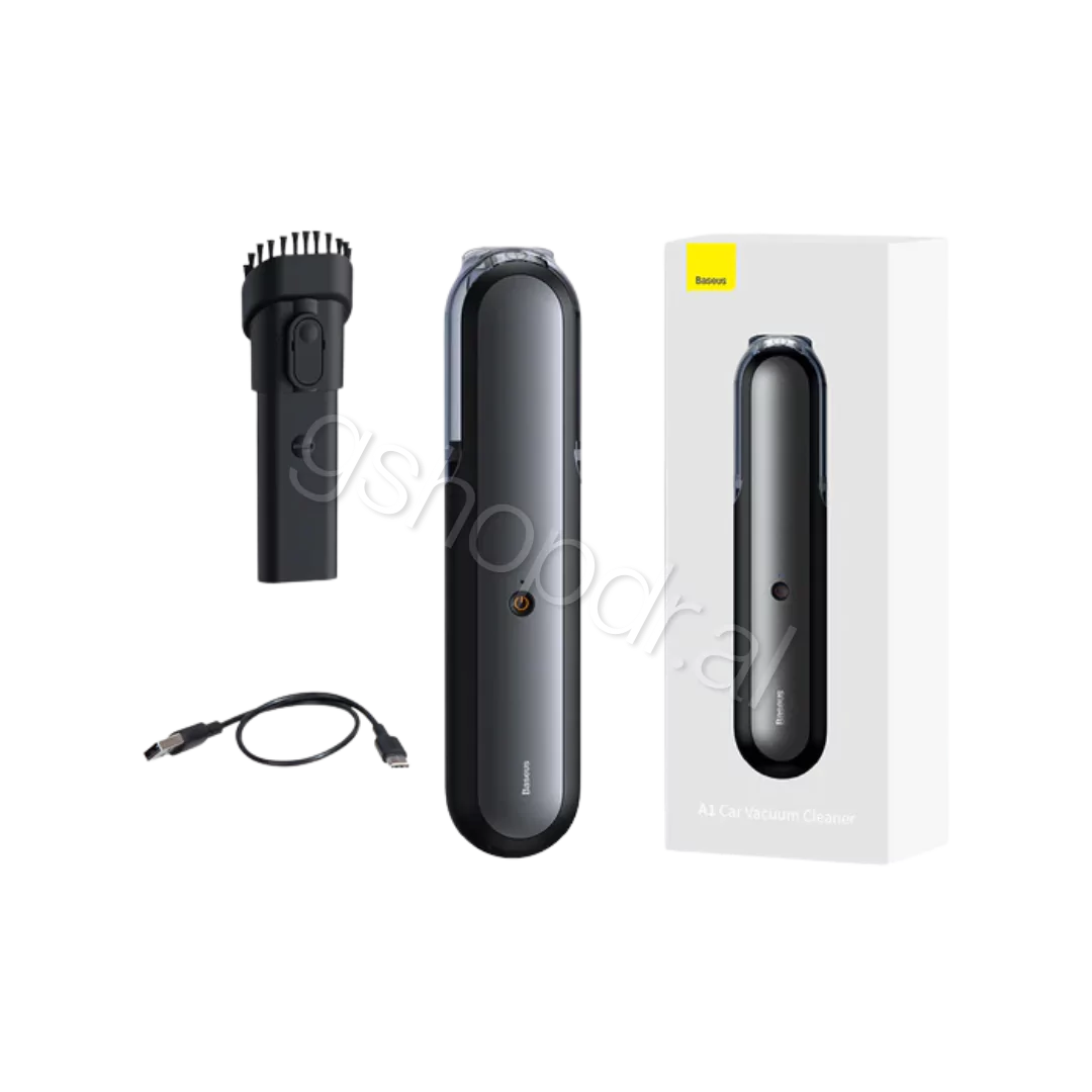 A1 Car vacuum cleaner baseus (6) Fshese me korrent per makine Durres