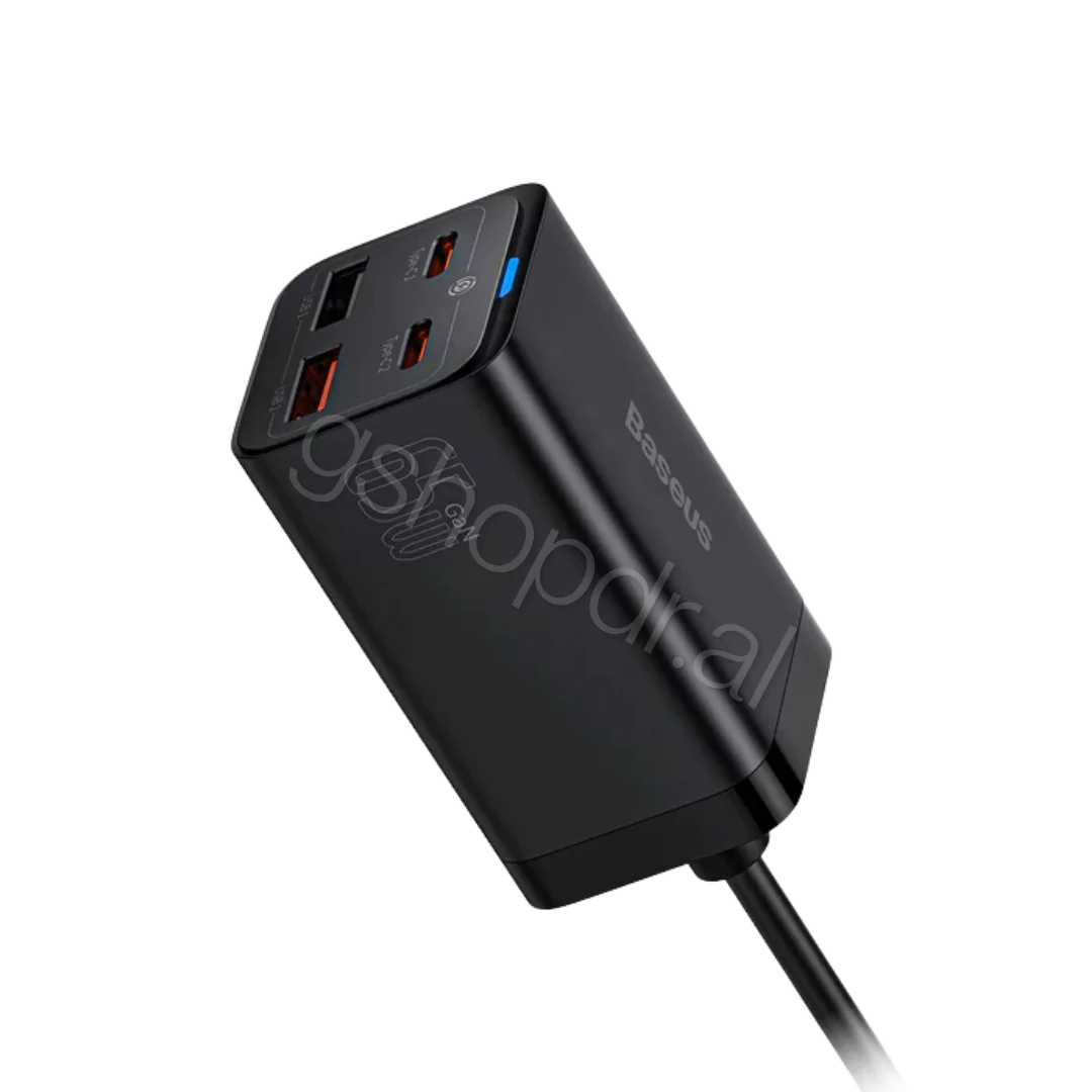 Karikues Baseus GaN3 Pro 4 Ports 65W Tirane