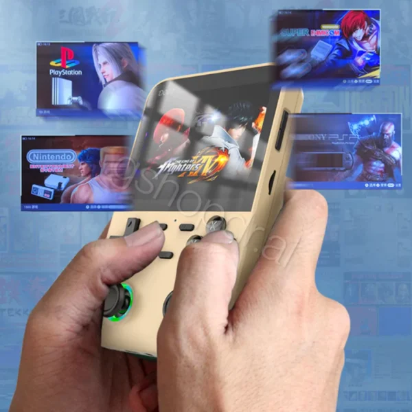D007 Plus Handheld Game Console 3D Joystick Tirane