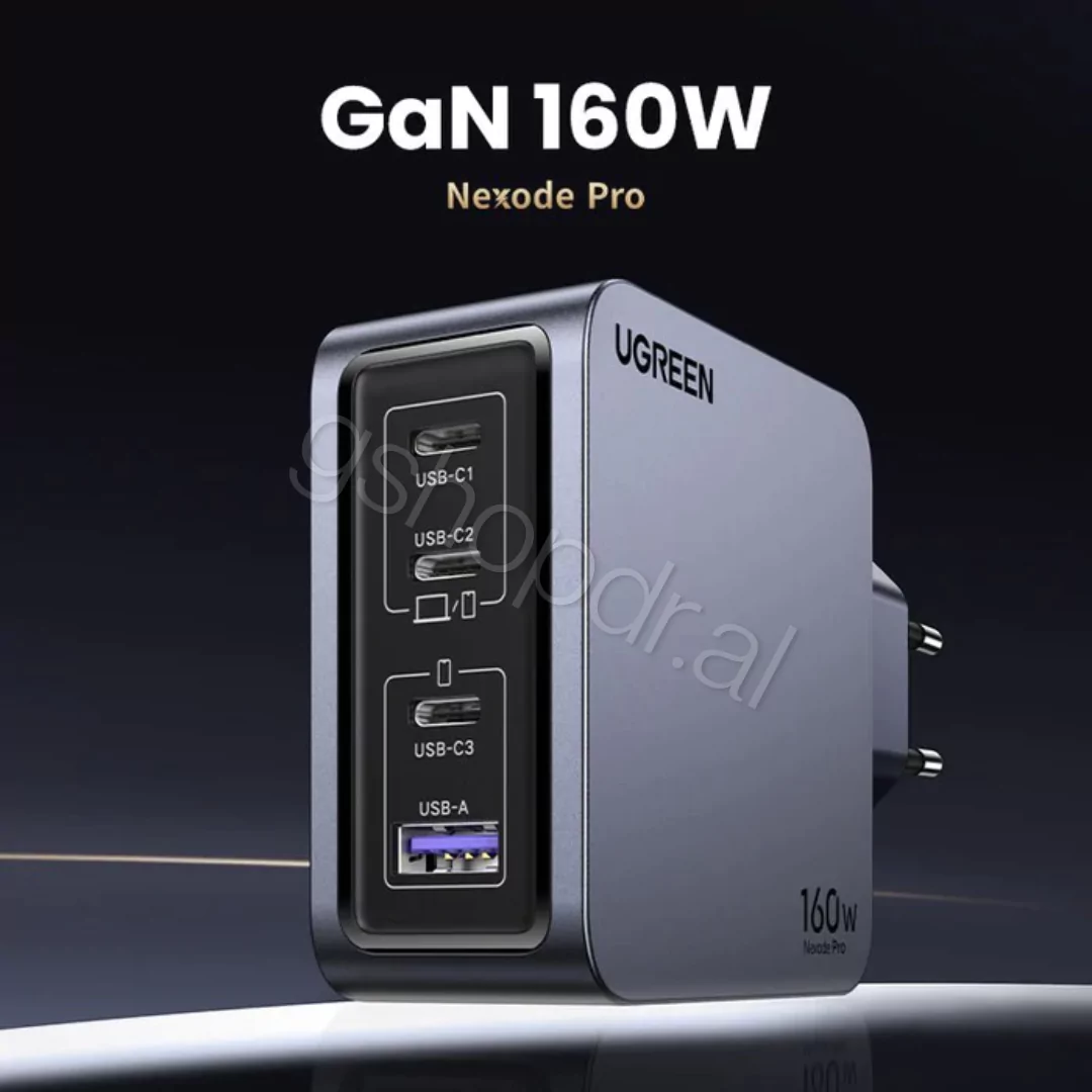 Nexode Pro 160W 4-Port GaN Mini Tirane
