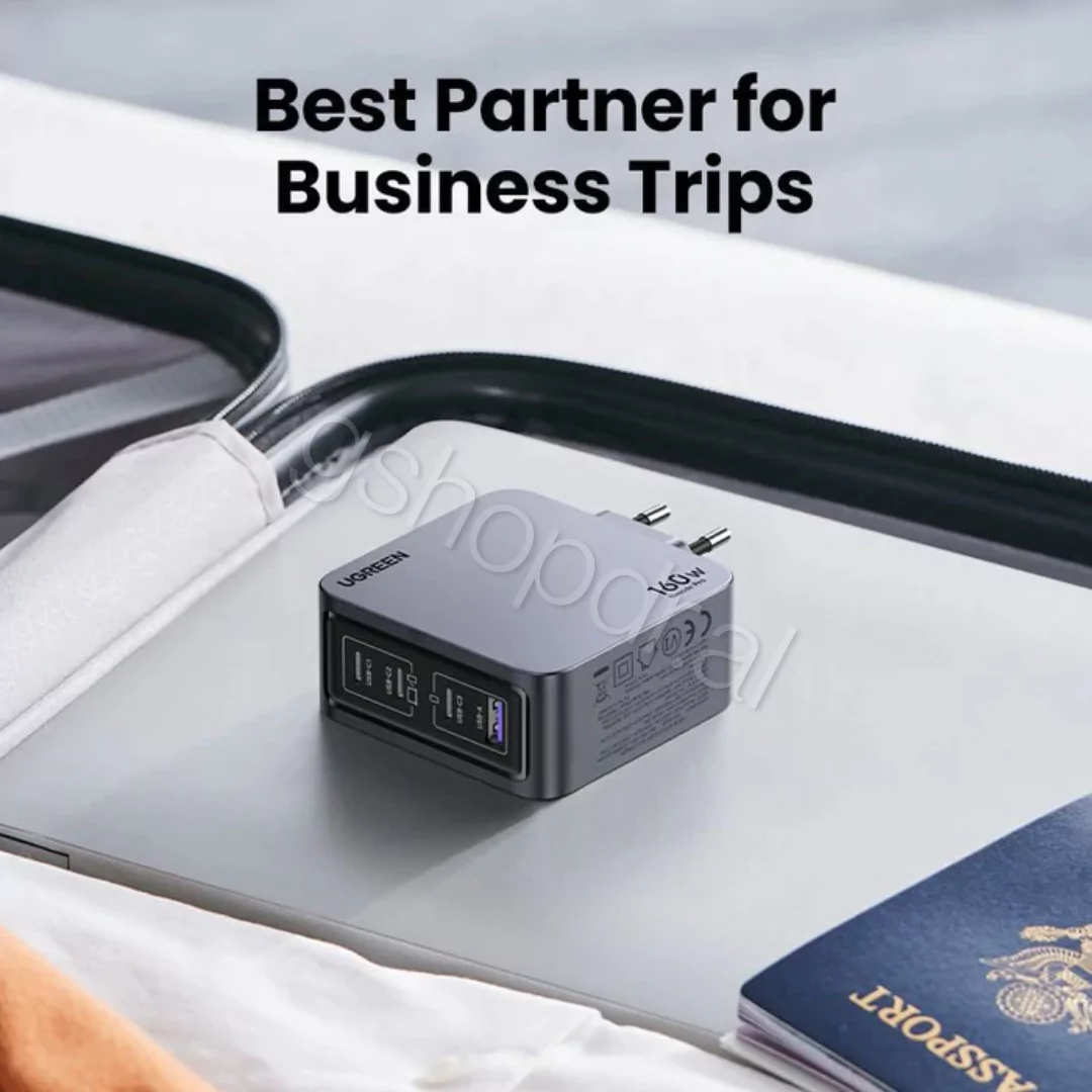 Nexode Pro 160W 4-Port GaN Mini GShop