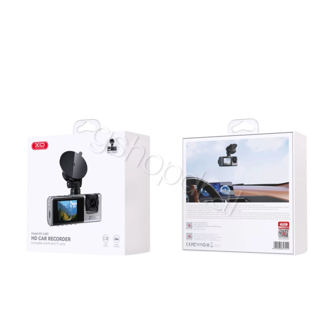 XO -XJ03 HD Camera Car Recorder (2) kamere per makine XO -XJ03 HD GShop Durres