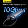 Baseus SSD Enclosure FlyJoy Series (M.2 NVMe and SATA) Tirane