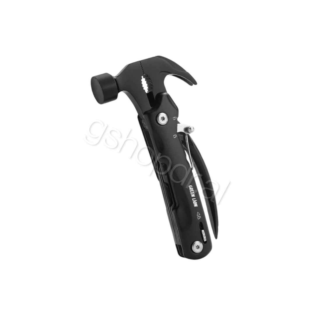 12-in-1 Multitool Hammer Green Lion
