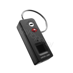 Mini Fingerprint Padlock Green Lion