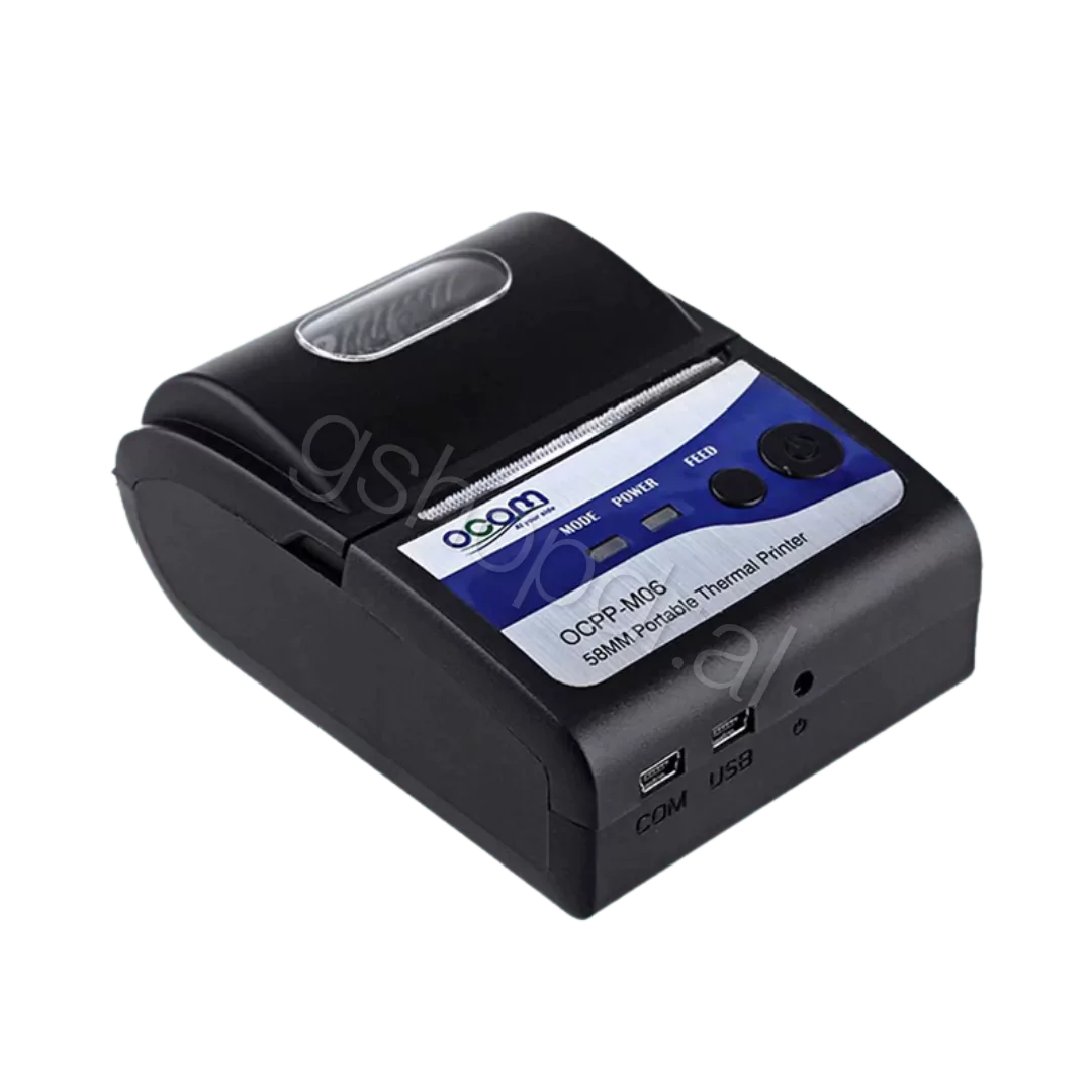 Mini Portable Thermal Receipt Printer OCPP-M06 58mm