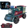Remote Control Train Toy With Spray Sound & Light