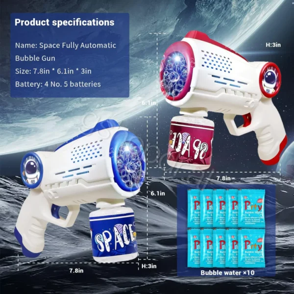 Space Bubble Gun - lodra per femije Durres