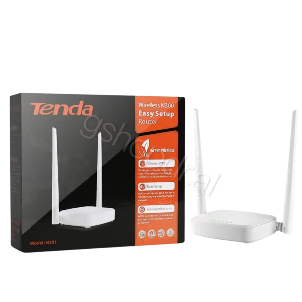 Tenda N301 Wireless-N300 Easy Setup Router Tirane