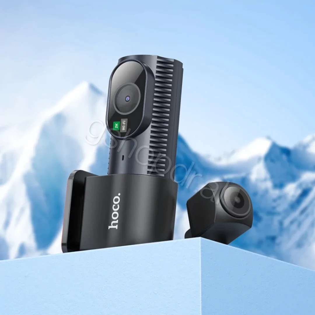 hoco DV8 Dual Dash 2K Camera (5) Kamere per makine Hoco DV8 Dual Dash 2K Camera