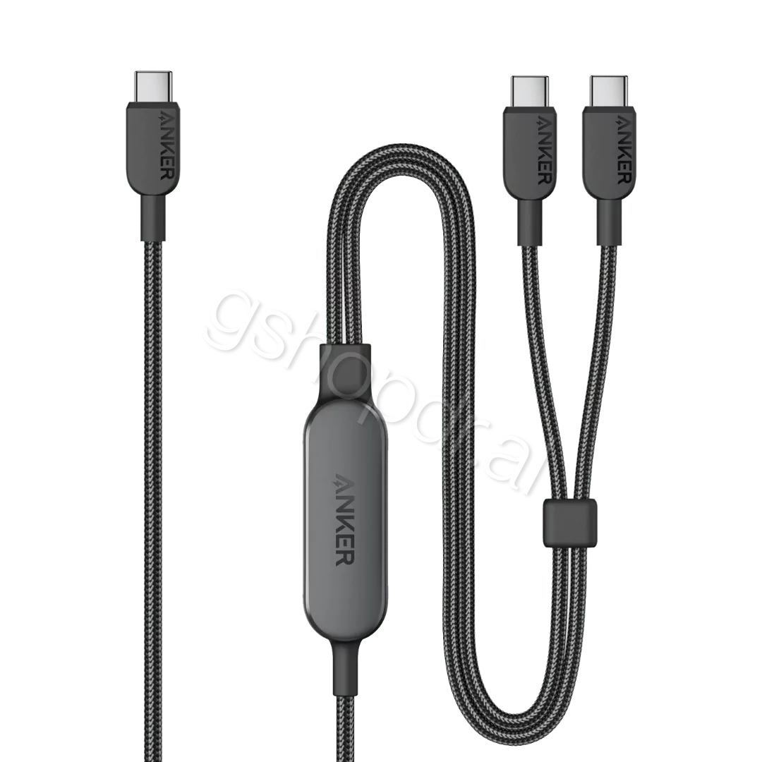 Fish Karikuesi Anker 140W 2-in-1 USB-C to USB-C