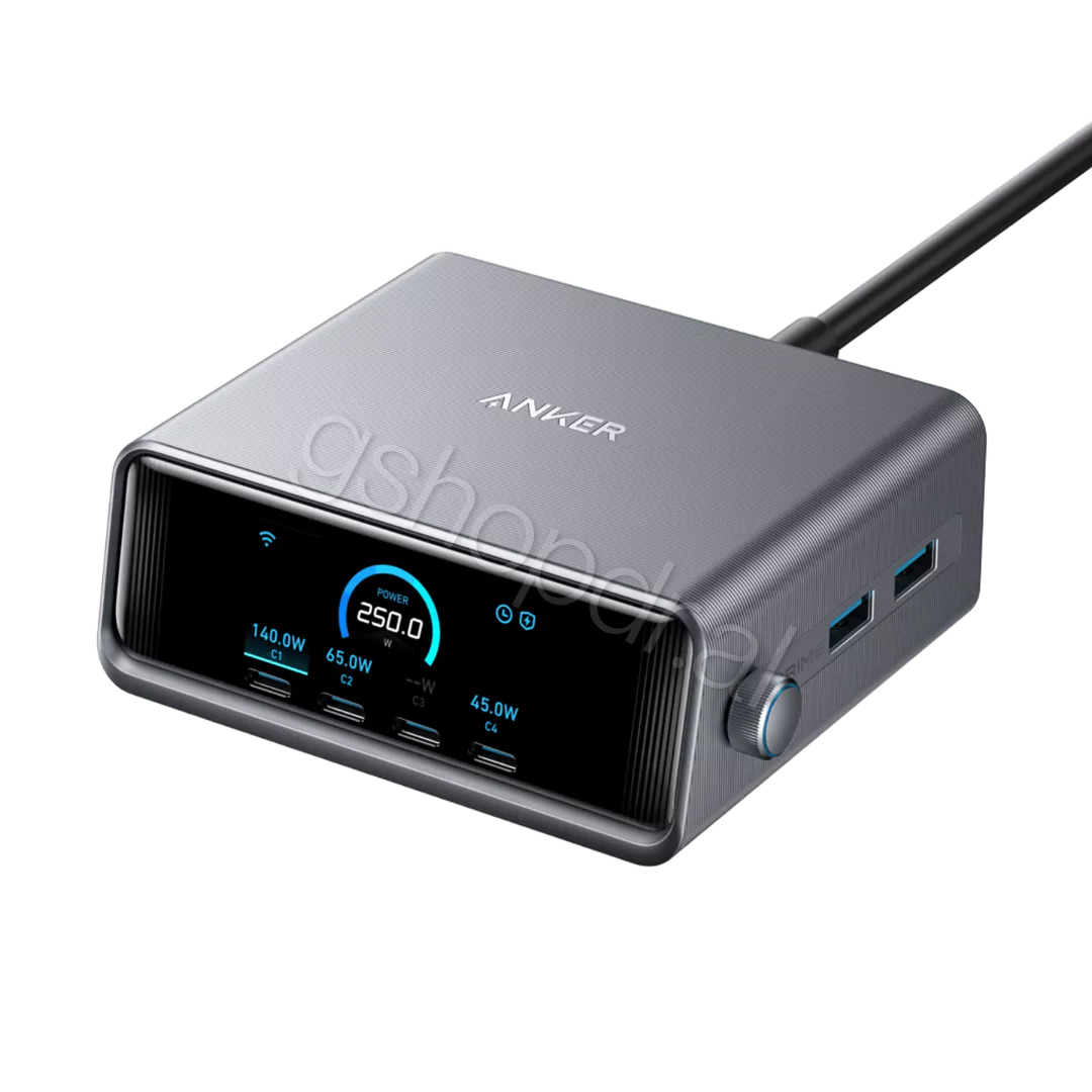Karikues Prime 250W, 6-Port, GaNPrime Anker