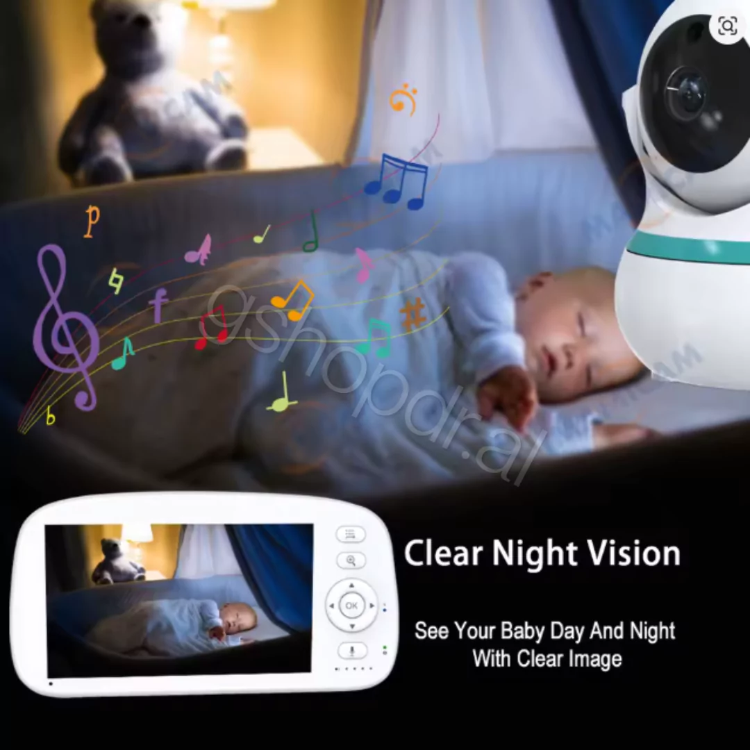 Baby Monitor BM5G08L non-wif (6) Baby Monitor BM5G08L No-Wifi Durres