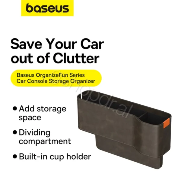 Baseus Car Seat Gap Organizers Storage Box Console Car Organizer