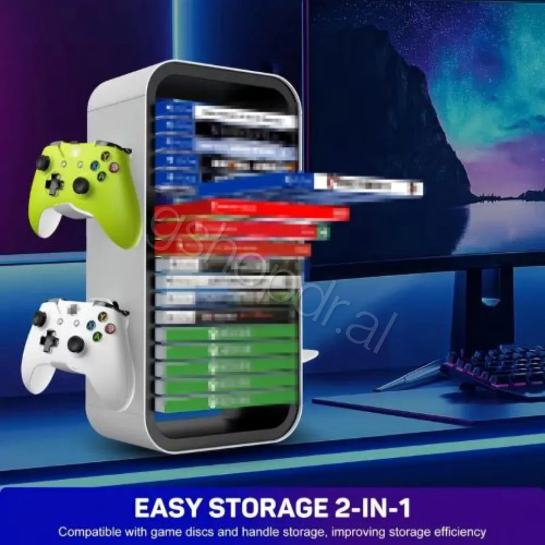 Kullë për Ruajtjen e Disqeve të Lojërave Video - LinYuvo