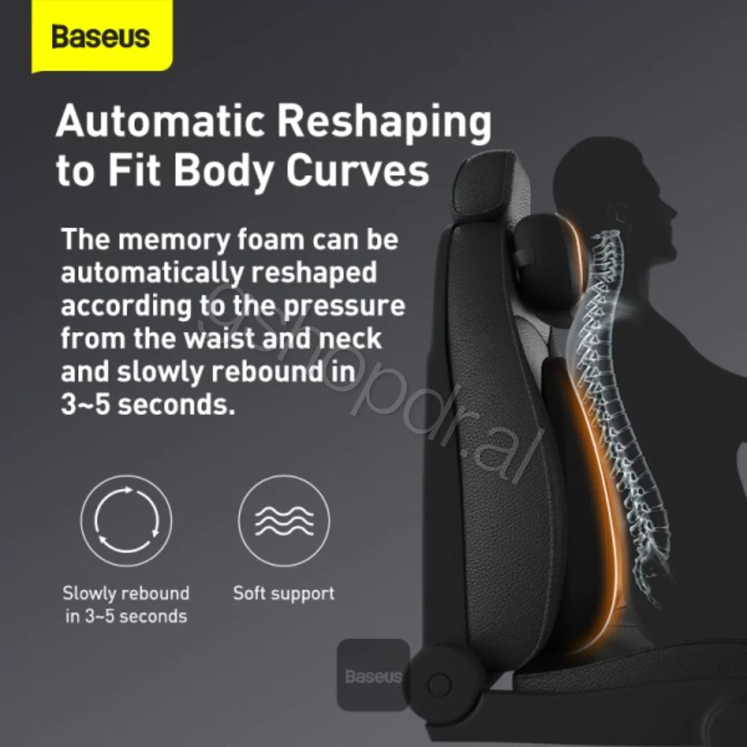 Jastik Mbështetëse koke për makinë Baseus Tirane