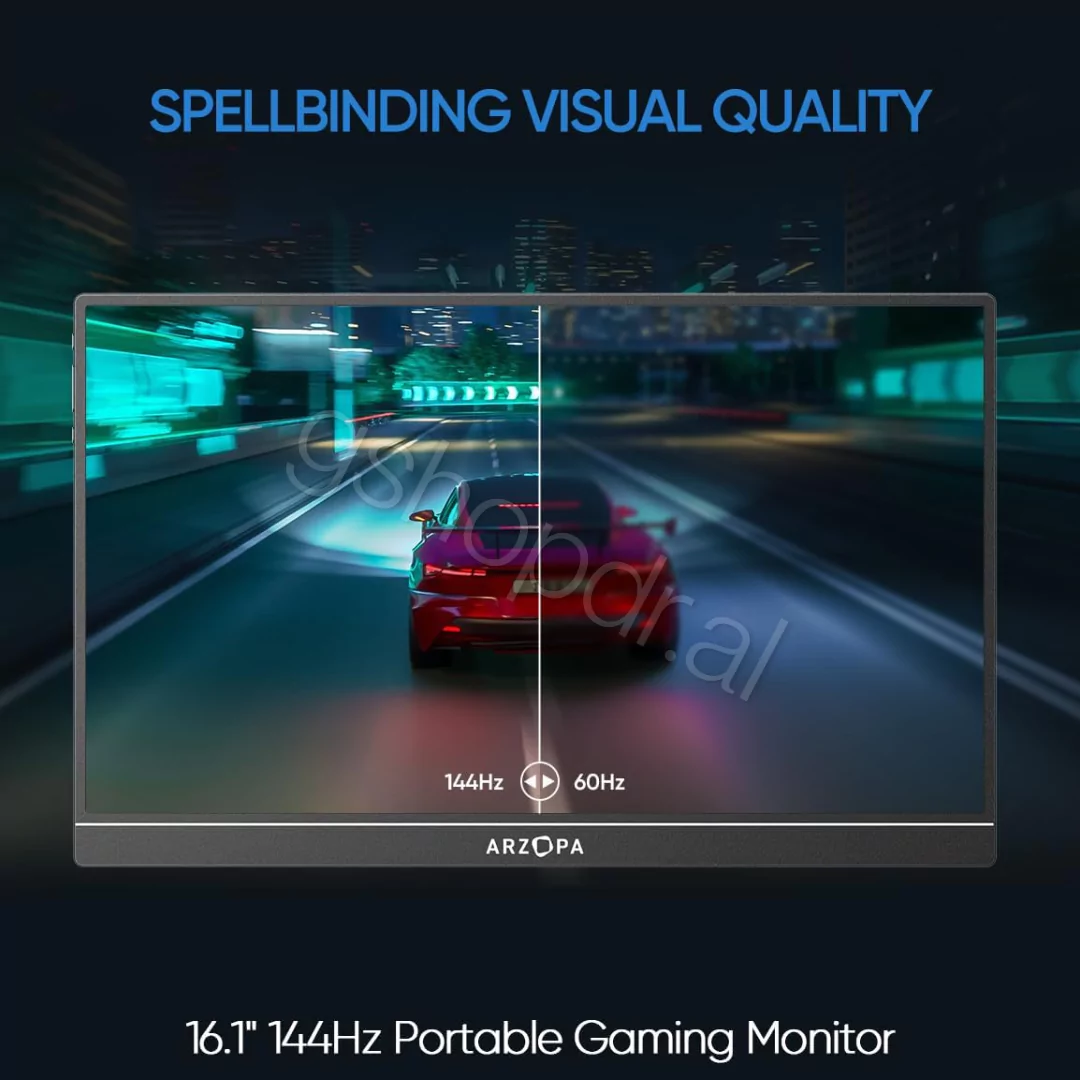 Monitor Gaming Arzopa 16" 144Hz