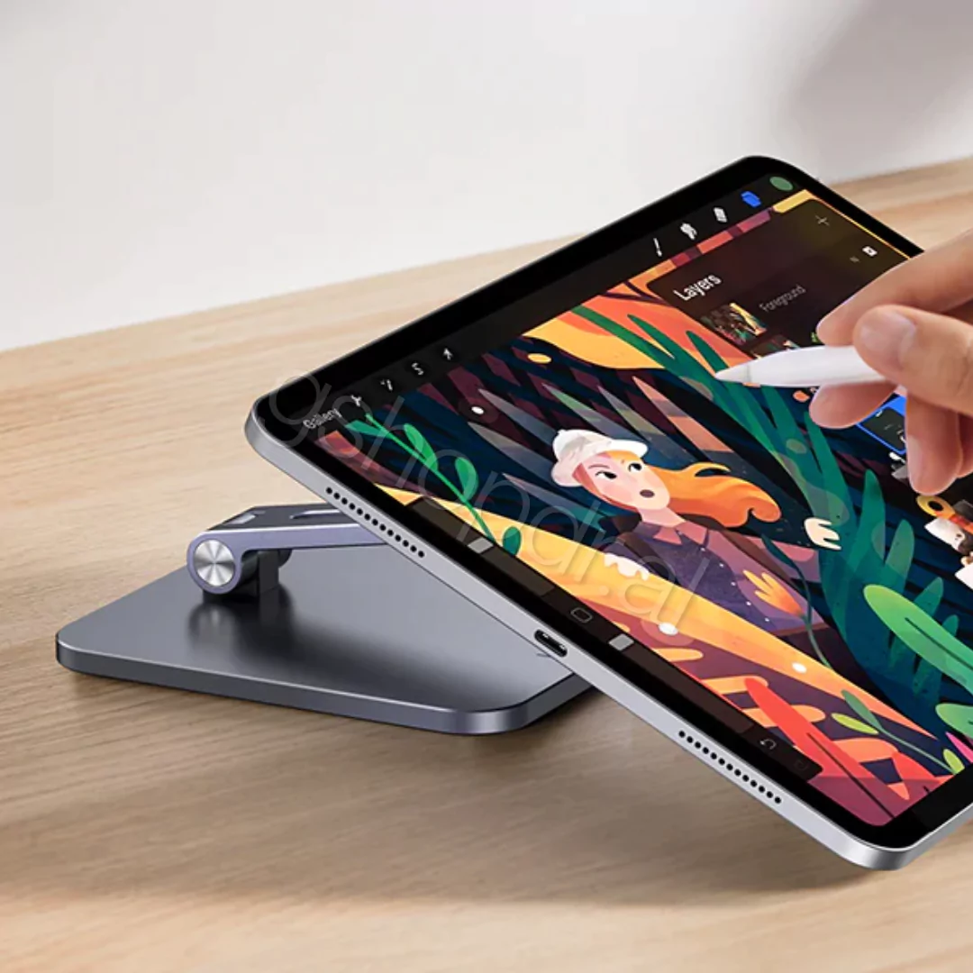UGREEN Aluminum Adjustable Tablet Stand (6) Mbajtese per Tablet Ugreen Tirane