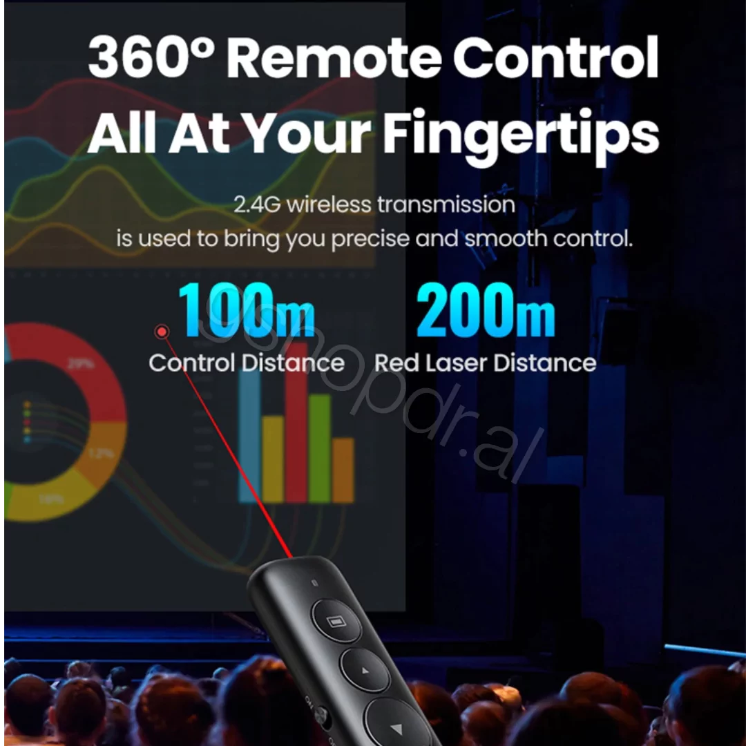 Ugreen Wireless Laser Pointer Presenter (LP479/50654) Tirane