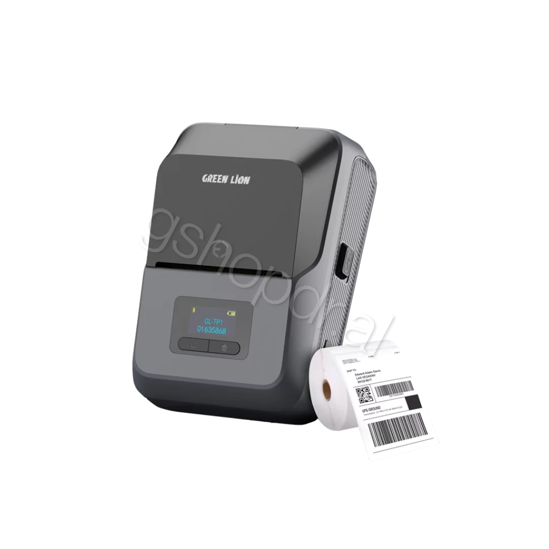 Green Lion Thermal Printer - Gray (1) Thermal Printer Green Lion