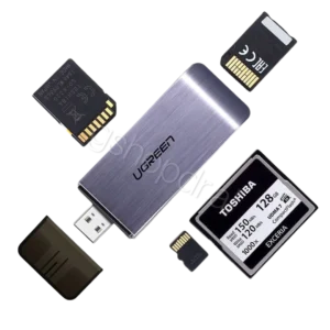 Ugreen USB-A 3.0 to TF/SD/CF/MS Multifunctional Card Reader Multi-Read