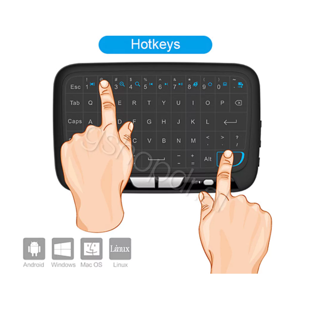 Mini Tastierë me Prekje WiFi H18 Tirane