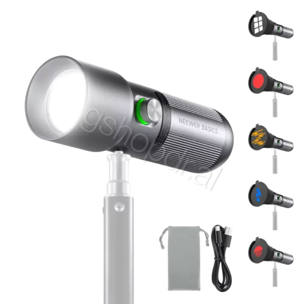 NEEWER BASICS FL10 Portable Photography Flashlight