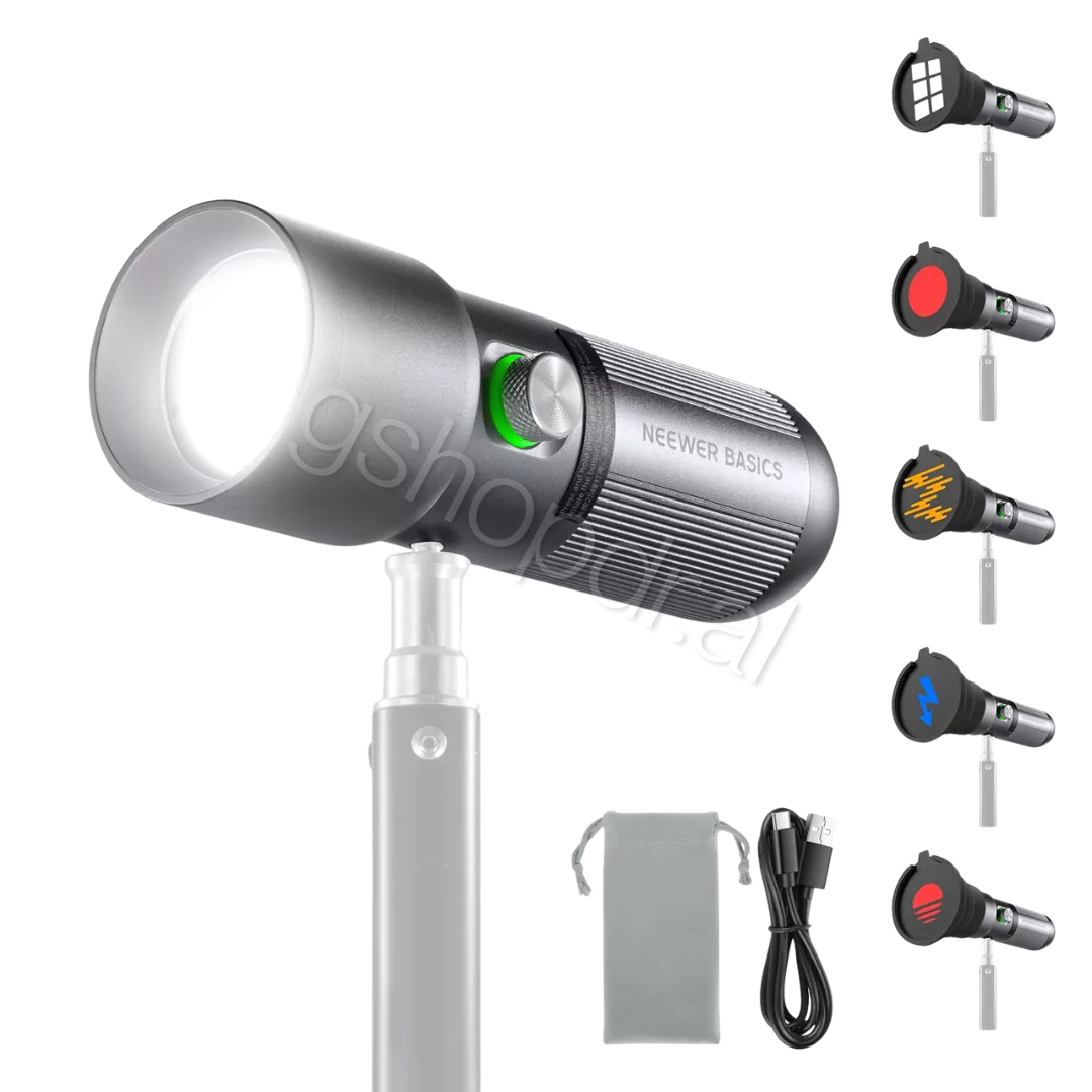 NEEWER BASICS FL10 Portable Photography Flashlight (1) NEEWER BASICS FL10 Portable Photography Flashlight