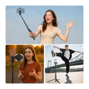 NEEWER BASICS PA992 Quick Release Selfie Stick Tripod For Smartphone Cmimi