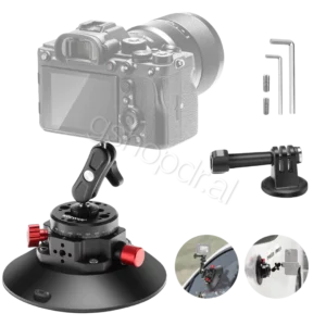 NEEWER 6" Camera Suction Mount with Ball Head Magic Arm CA013