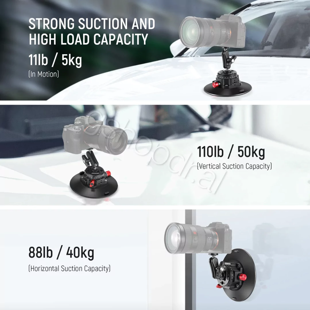NEEWER CA013 6 Camera Suction Mount with Ball Head Magic Arm (3) NEEWER 6" Camera Suction Mount with Ball Head Magic Arm CA013 Durres