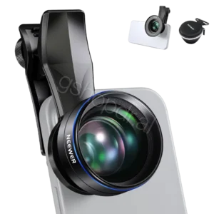 NEEWER LS-41 PRO 60mm Telephoto Lens with 17mm Lens Clip & 67mm Filter Adapter