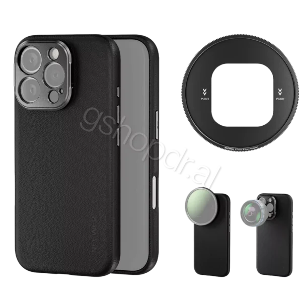 NEEWER Black Case For iPhone 16 Pro Max PA084