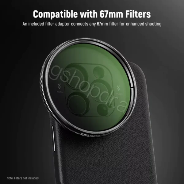 NEEWER Black Case For iPhone 16 Pro Max PA084 Tirane