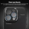 NEEWER PA084 Black Case For iPhone 16 Pro Max (4) Cover Neewer per 16 Pro Max