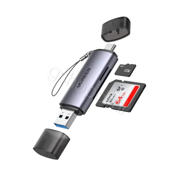 UGREEN 2-in-1 USB C OTG Card Reader