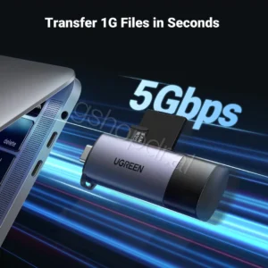 UGREEN 2-in-1 USB-C & USB 3.0 SD/TF Card Reader CM185