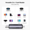 UGREEN 2-in-1 USB-C & USB 3.0 SD/TF Card Reader CM185 durres