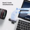 UGREEN 2-in-1 USB-C & USB 3.0 SD/TF Card Reader CM185 Durres