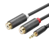 UGREEN 3.5mm Male to 2RCA Female Cable 25cm AV109